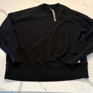 Vuori Women's Crewneck Black Sweater